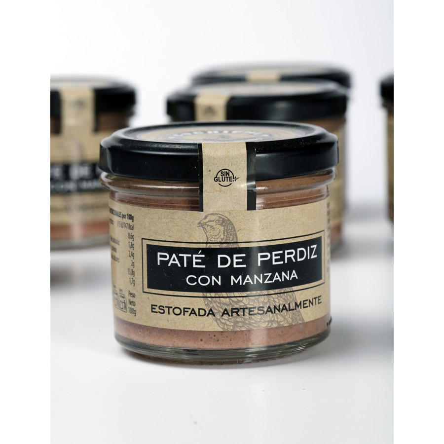 Paté de Perdiz lote de 6 tarros con...