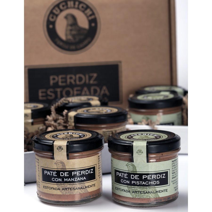 Paté de Perdiz lote de 6 tarros con...