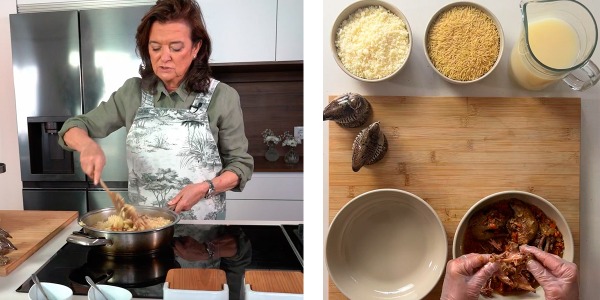 Un Delicioso Falso Risotto de Perdiz Cuchichí