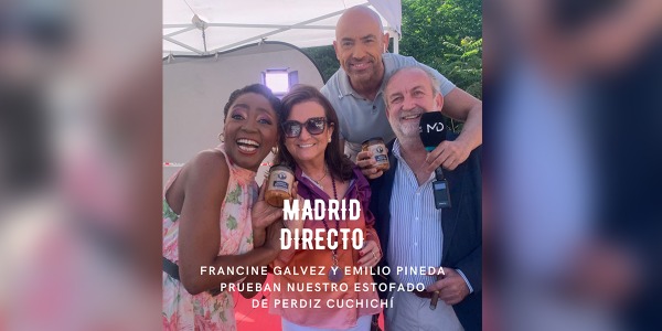Cuchichí en Madrid Directo: Un momento especial con la deliciosa perdiz estofada